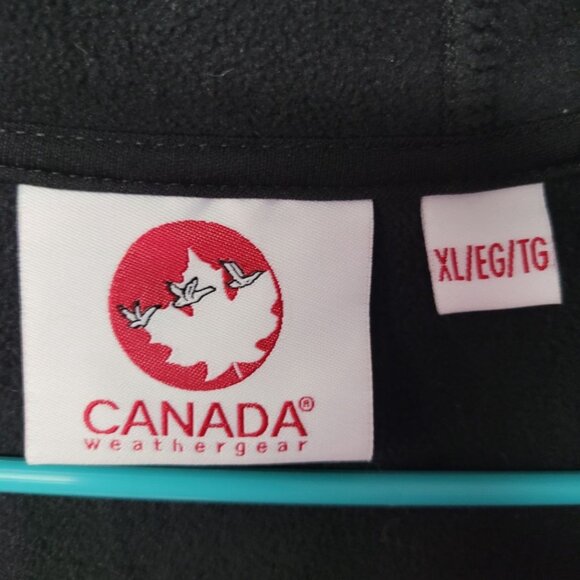 Canada Weathergear Full Zip Jacket Fleece Womens XL Hooded Fall Winter Layers - Picture 6 of 14